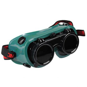 A photo of welding goggles for oxyfuel work