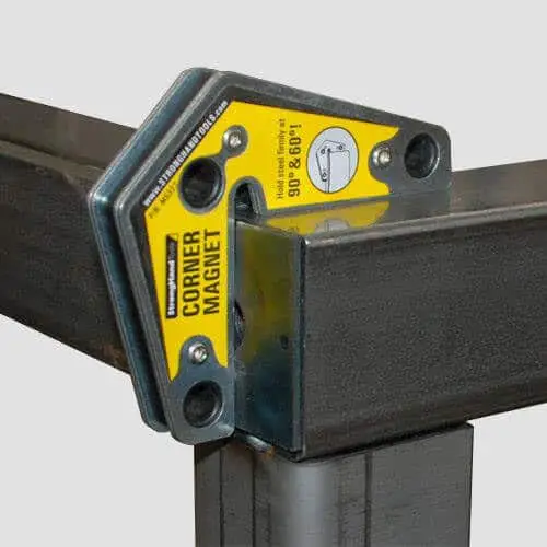 Inside - outside angle welding magnet