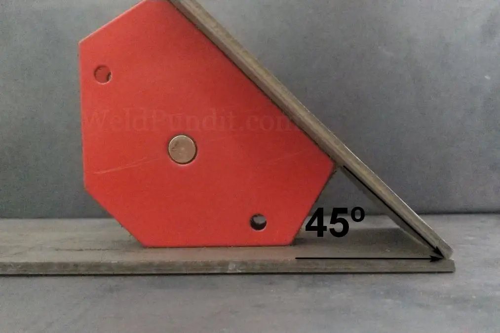 Multi-angle welding magnet 45degree corner