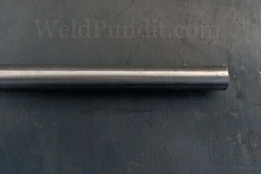 A photo of a stainless steel bar